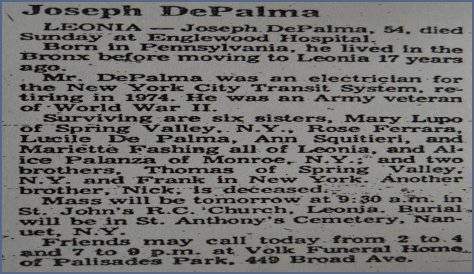 Remembering Joseph DePalma: A Life Well-Lived